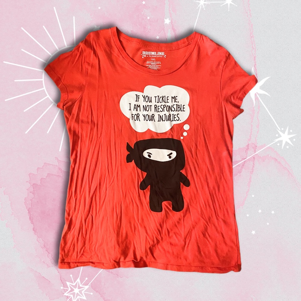 Funny Ninja Tickle Me TShirt